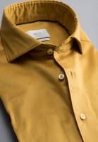 MODERN FIT Soft Luxury Shirt in yellow plain
