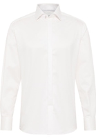 MODERN FIT Luxury Shirt in champagnekleurig vlakte