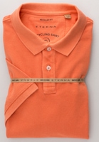 REGULAR FIT Poloshirt in orange unifarben