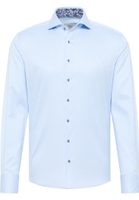 SLIM FIT Soft Luxury Shirt in light blue plain