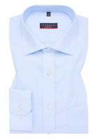 MODERN FIT Chemise bleu clair uni