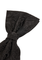 Bowtie in black patterned