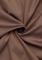 COMFORT FIT Cover Shirt in chestnut unifarben