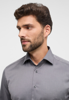 MODERN FIT Cover Shirt in grijs vlakte