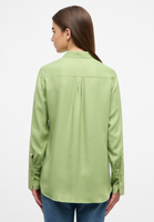 Viscose Shirt Blouse in green plain