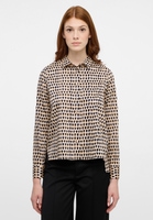 shirt-blouse in almond printed