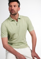 MODERN FIT Poloshirt in hellgrün unifarben