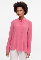 Blouse-chemisier bois de rose uni