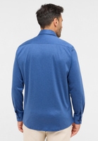 COMFORT FIT Jersey Shirt in blauw vlakte