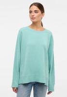 Strick Pullover in mint unifarben