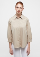 Signature Shirt Blouse in stone vlakte