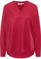 Viscose Shirt Blouse bourgogne uni