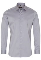 SLIM FIT Performance Shirt in light grey plain