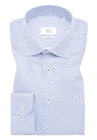 COMFORT FIT Shirt in light blue printed