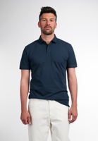 MODERN FIT Polo shirt in dark blue plain