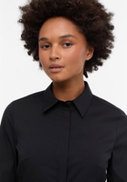 Signature Shirt Blouse in black plain