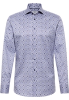 SLIM FIT Shirt in blue printed