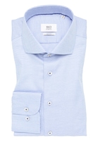 SLIM FIT Shirt in light blue structured