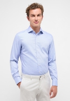 SLIM FIT Shirt in light blue structured