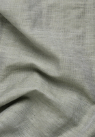 MODERN FIT Linen Shirt in olive plain