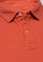 MODERN FIT Polo shirt in orange plain