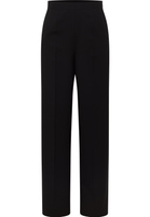 Trousers in black plain