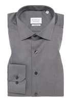 MODERN FIT Cover Shirt in grau unifarben