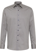 MODERN FIT Shirt in beige printed