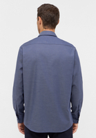 COMFORT FIT Shirt in smoke blue plain