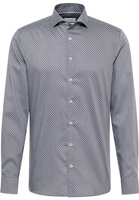 SLIM FIT Shirt in grey printed