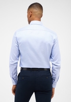 SLIM FIT Shirt in light blue structured