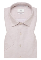 MODERN FIT Linen Shirt in ecru plain