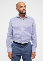 MODERN FIT Shirt in light blue printed