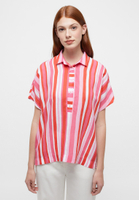 T-shirt blouse in magnolia striped