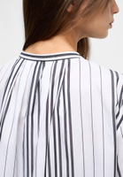 shirt-blouse in black striped