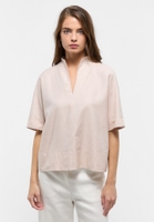 Linen Shirt Bluse in sand unifarben