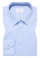 COMFORT FIT Shirt in light blue structured