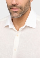 MODERN FIT Linen Shirt in zand vlakte