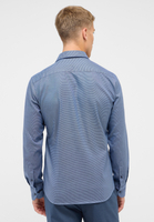 SLIM FIT Shirt in dark blue structured