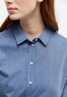 Blouse-chemisier dark indigo uni