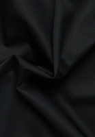 Satin Shirt Bluse in schwarz unifarben