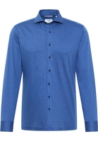 SLIM FIT Jersey Shirt bleu uni