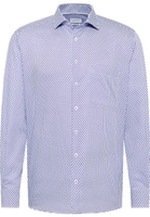 COMFORT FIT Shirt in light blue printed