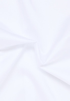 Satin Shirt Bluse in weiß unifarben