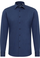 SLIM FIT Performance Shirt in navy vlakte