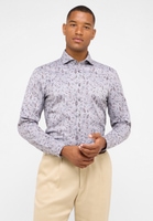 SLIM FIT Shirt in grey printed