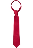 Krawatte in rot unifarben