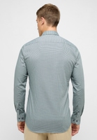 SLIM FIT Shirt in sage green checkered