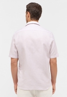 MODERN FIT Linen Shirt in crème vlakte