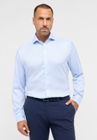 COMFORT FIT Performance Shirt in light blue structured